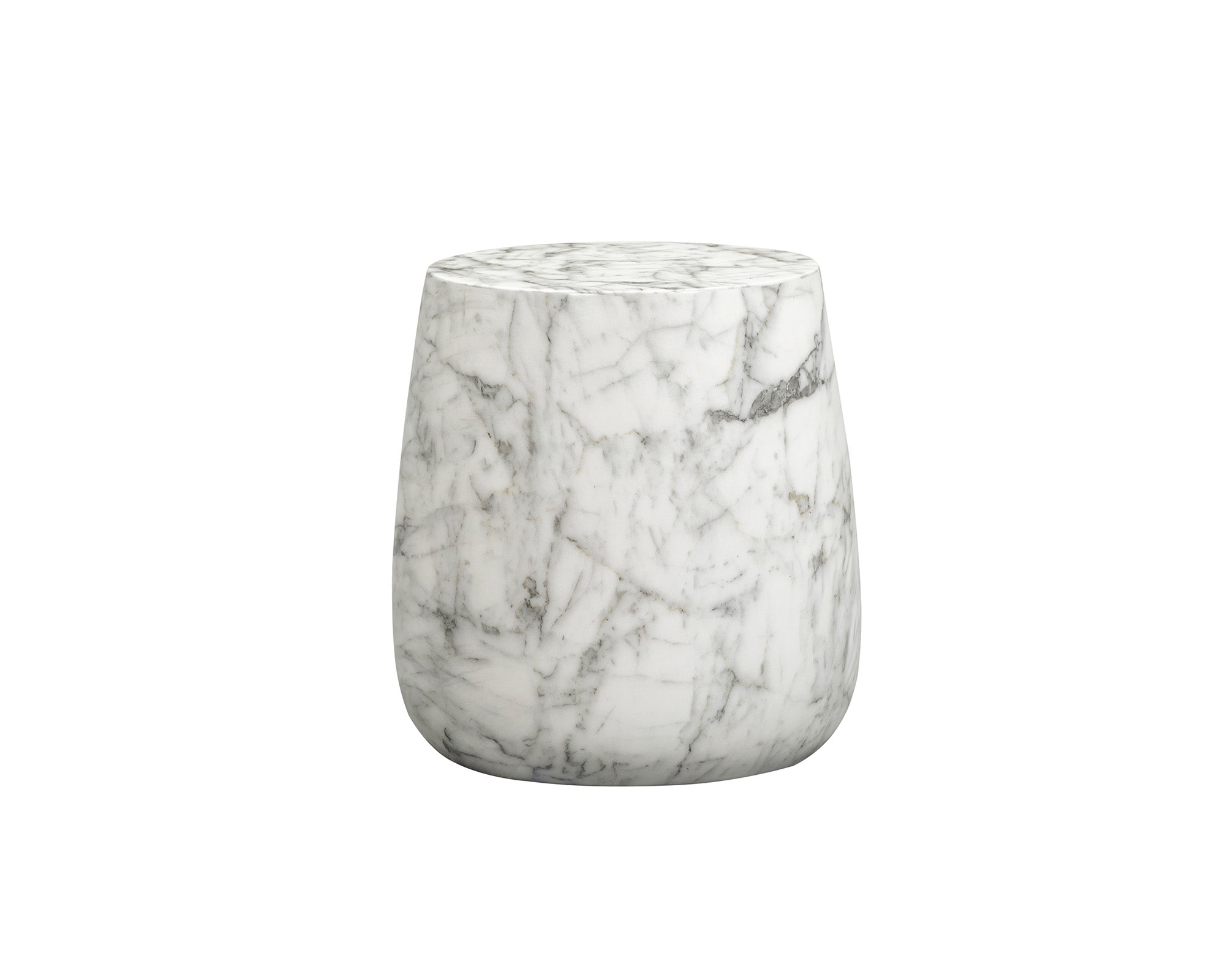 Liang & Eimil Bongo Side Table – Carrara White Marble Effect