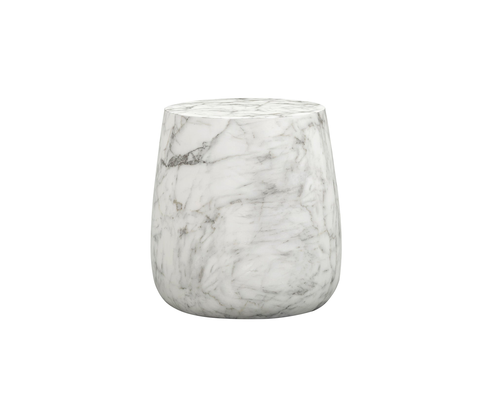 Liang & Eimil Bongo Side Table – Carrara White Marble Effect