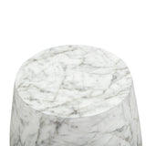 Liang & Eimil Bongo Side Table – Carrara White Marble Effect