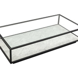 Liang & Eimil Belmon Coffee Table – Carrara Marble and Black Textured Metal