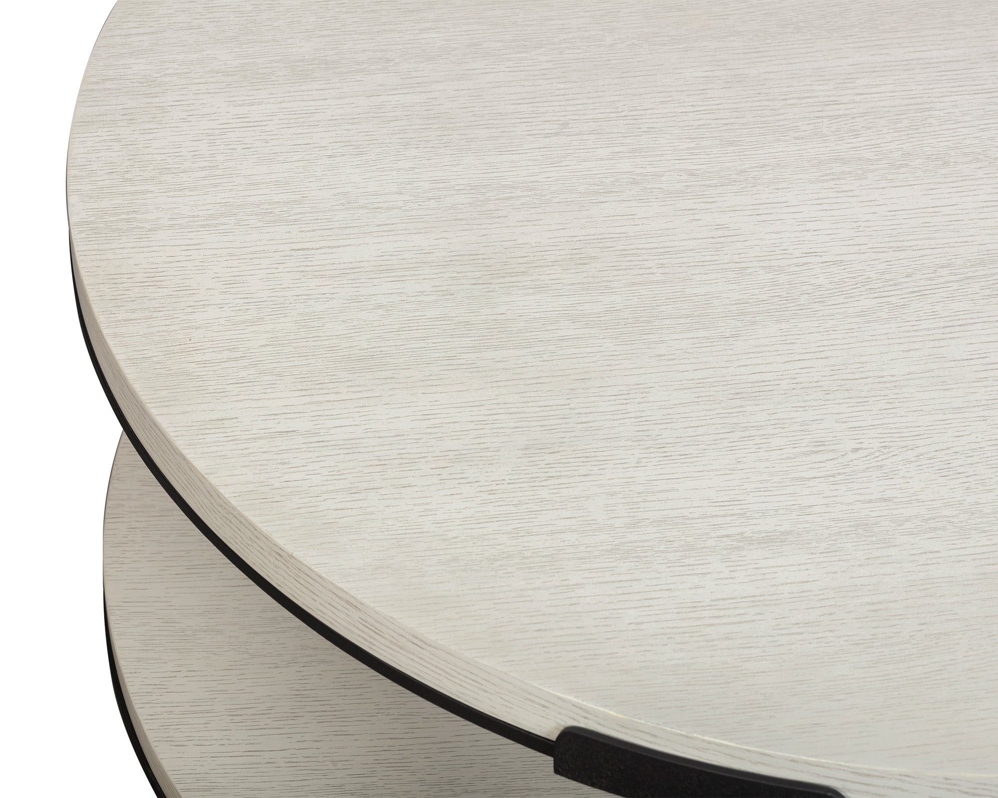 Liang & Eimil Alcana Coffee Table – Cloud Stained Oak and Black Textured Metal