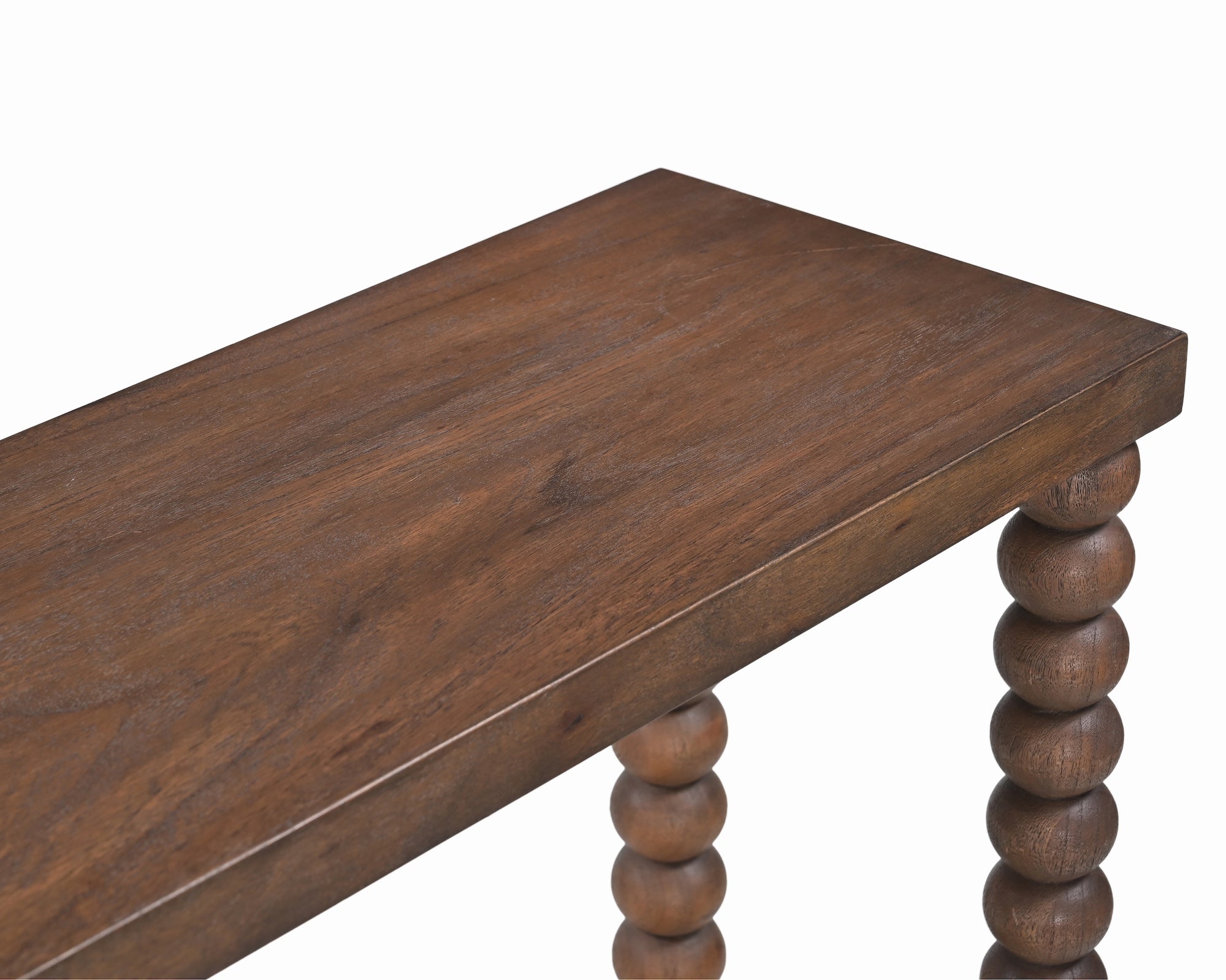Liang & Eimil Legend Console Table – Brushed Mid Brown Acacia Wood