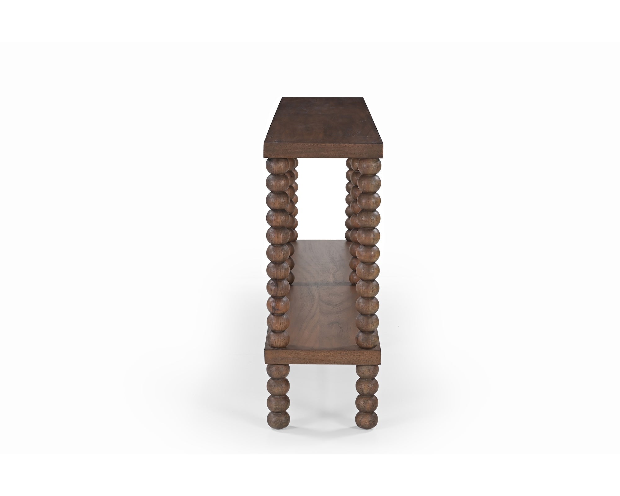 Liang & Eimil Legend Console Table – Brushed Mid Brown Acacia Wood