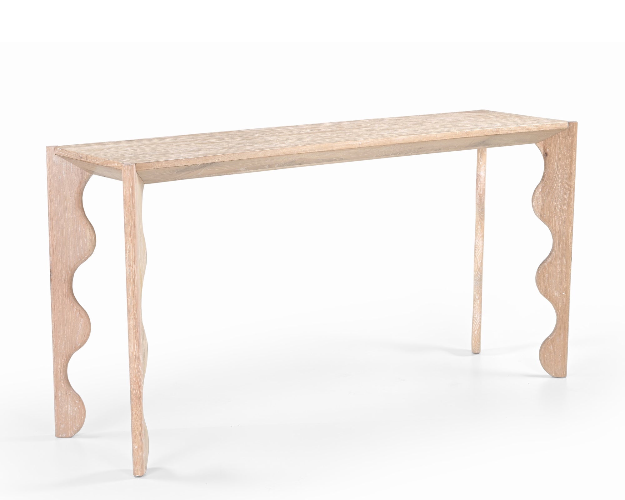 Liang & Eimil Oltok Console Table – Brushed Natural American White Oak