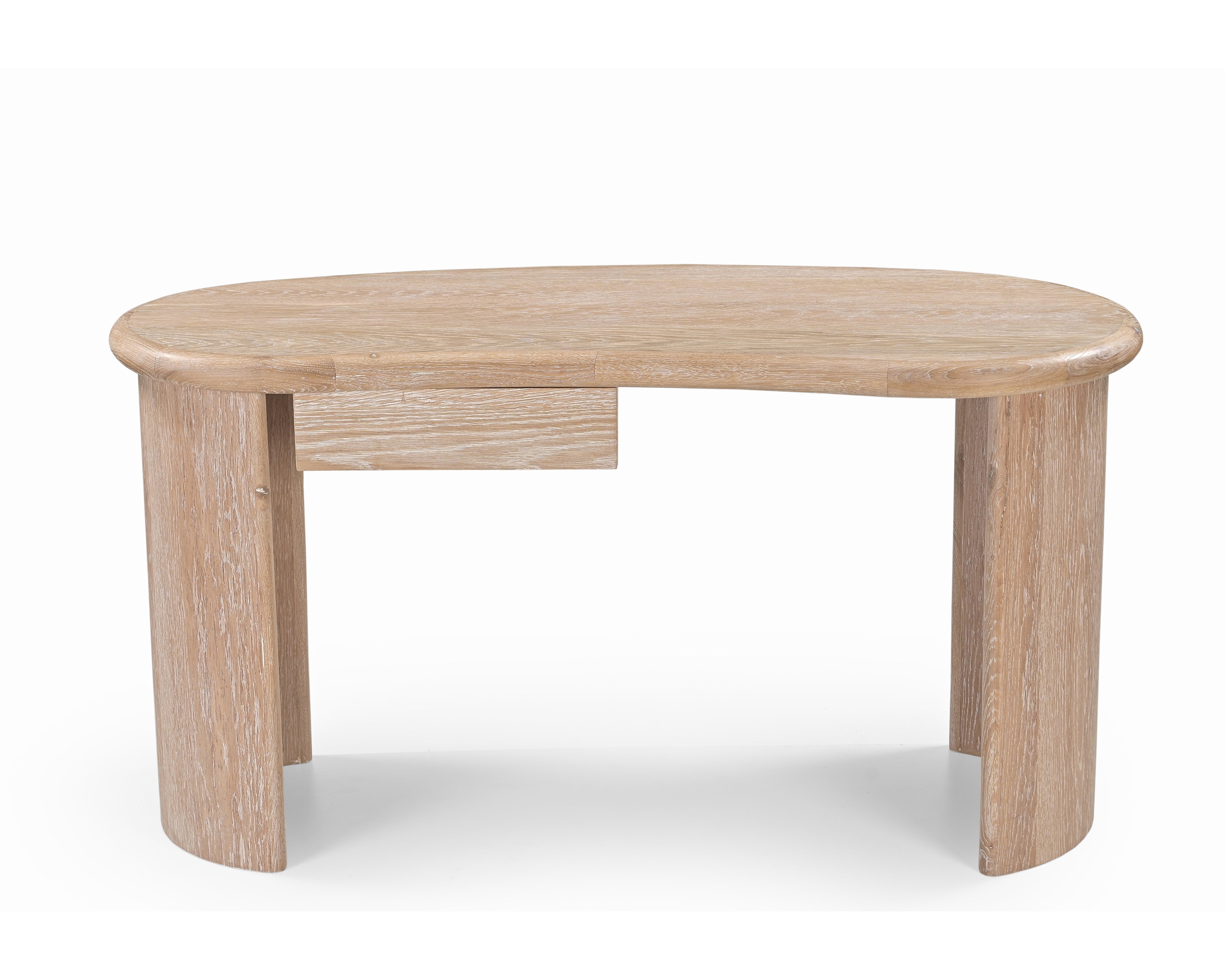 Liang & Eimil Lluna Desk – Brushed Natural American White Oak