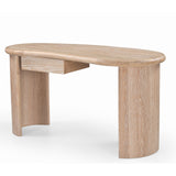 Liang & Eimil Lluna Desk – Brushed Natural American White Oak
