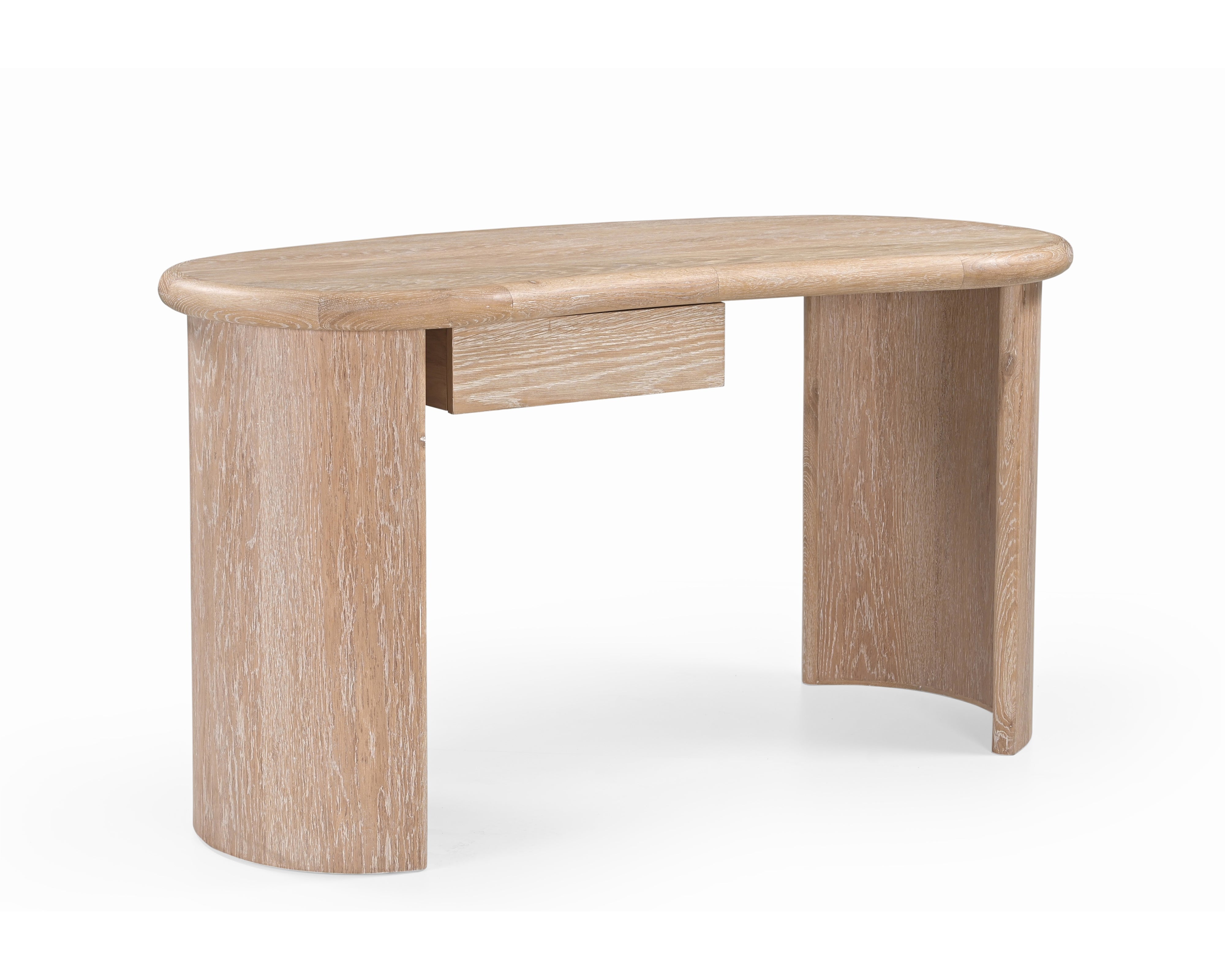 Liang & Eimil Lluna Desk – Brushed Natural American White Oak