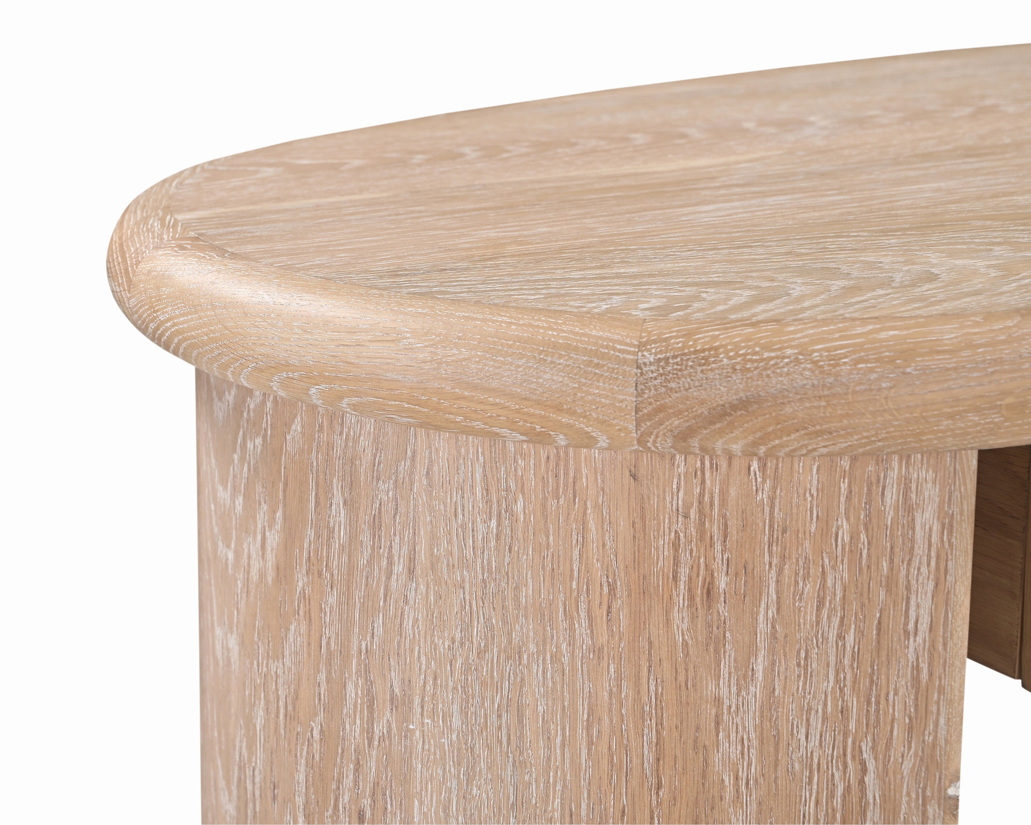 Liang & Eimil Lluna Desk – Brushed Natural American White Oak