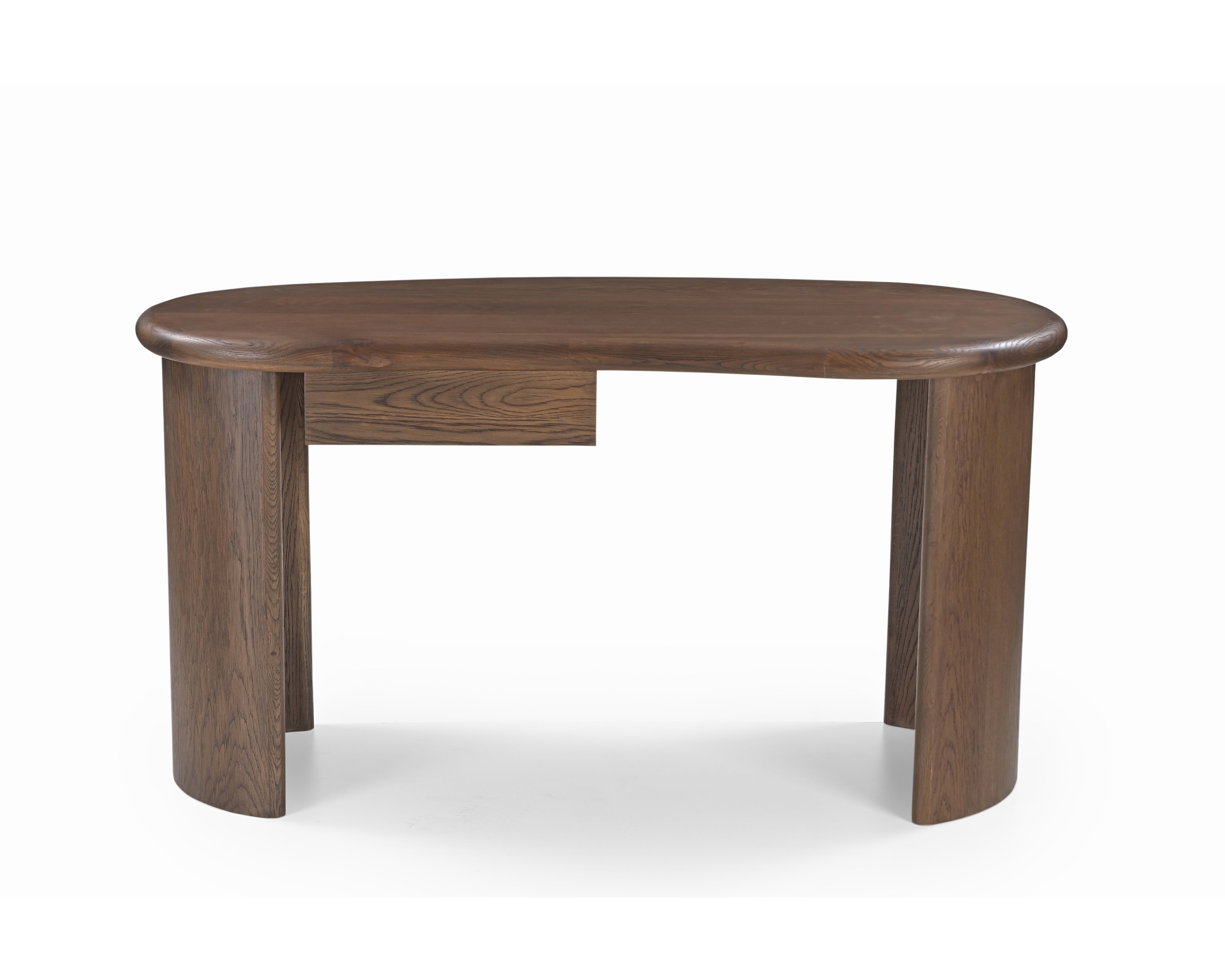 Liang & Eimil Lluna Desk – Brushed Mid Brown Oak