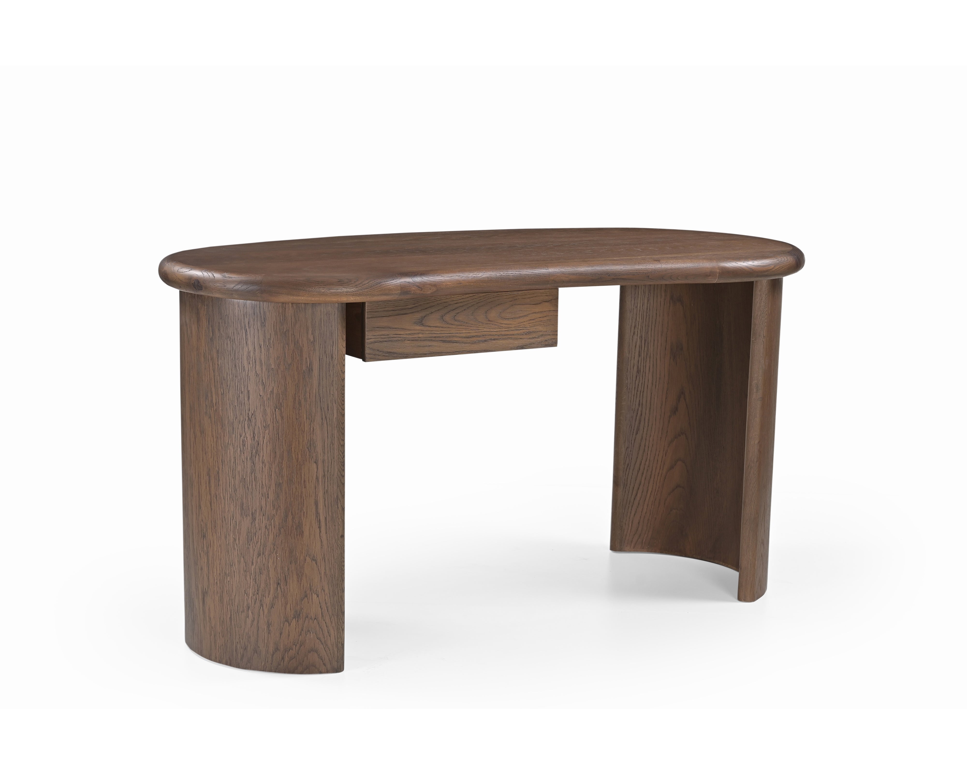 Liang & Eimil Lluna Desk – Brushed Mid Brown Oak