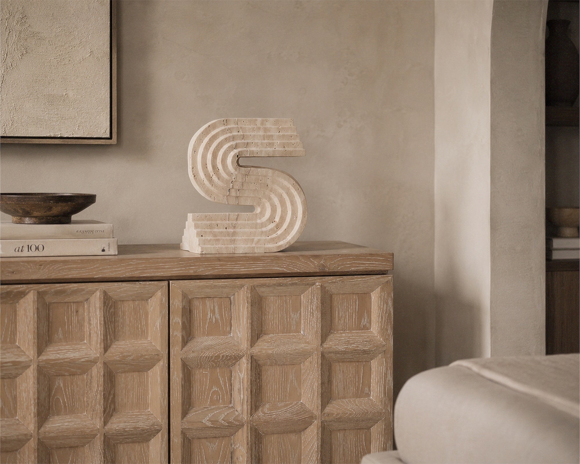Liang & Eimil Llauna 2 Door Sideboard - Brushed Light Beige Oak