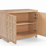 Liang & Eimil Llauna 2 Door Sideboard - Brushed Light Beige Oak
