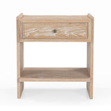 Liang & Eimil Trive Bedside Table – Brushed Natural American White Oak