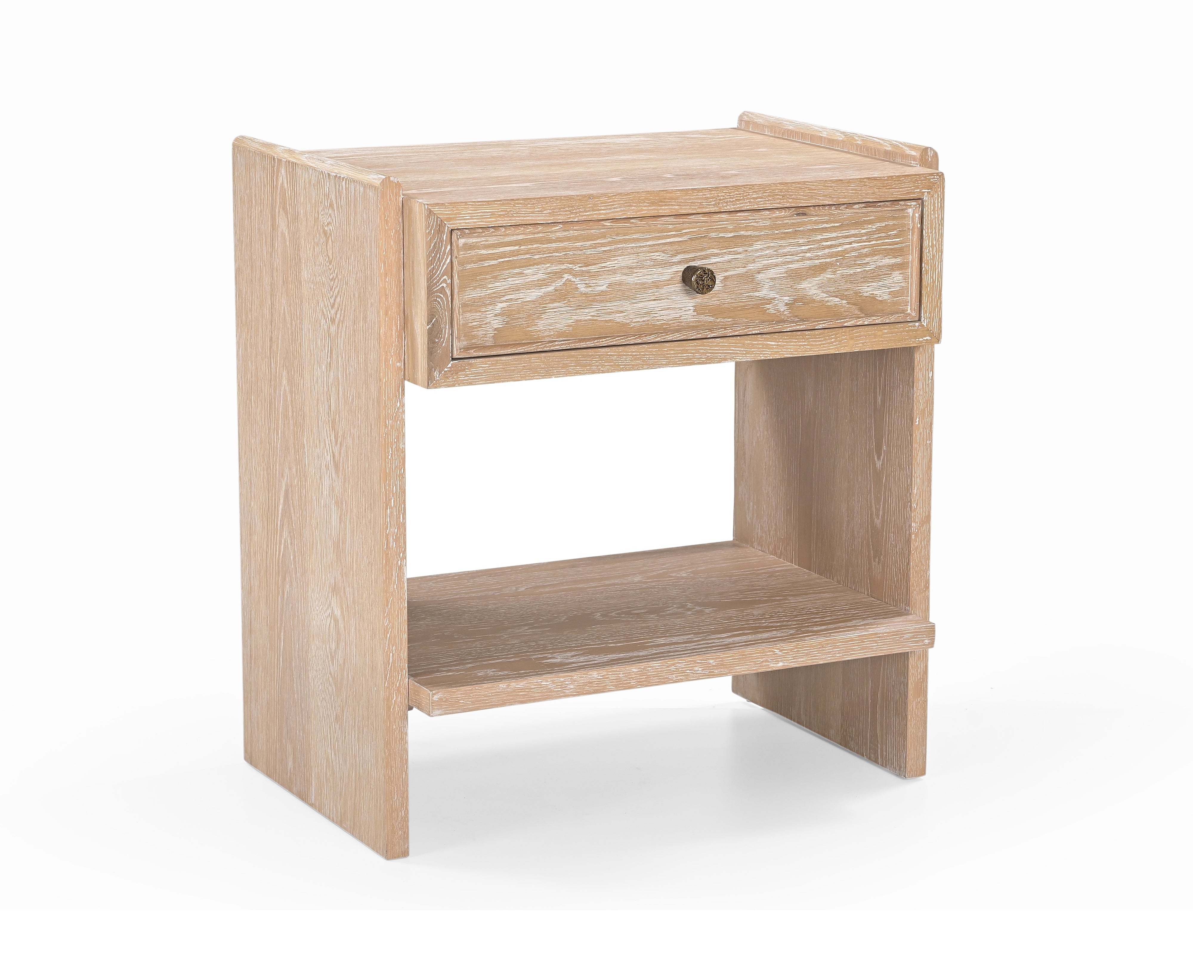 Liang & Eimil Trive Bedside Table – Brushed Natural American White Oak