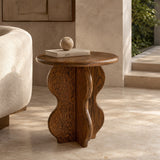 Liang & Eimil Oltok Side Table – Brushed Mid Brown Oak