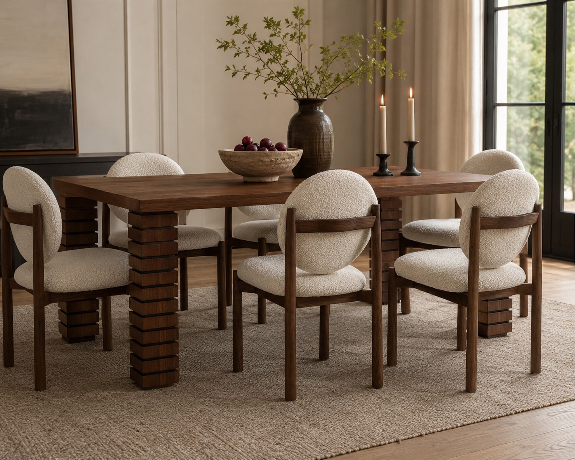 Liang & Eimil Latina Dining Chair – Capella Ivory – Set of 2