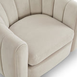 Liang & Eimil Arles Occasional Chair – Melbourne Stone Velvet