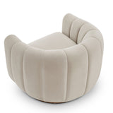 Liang & Eimil Arles Occasional Chair – Melbourne Stone Velvet