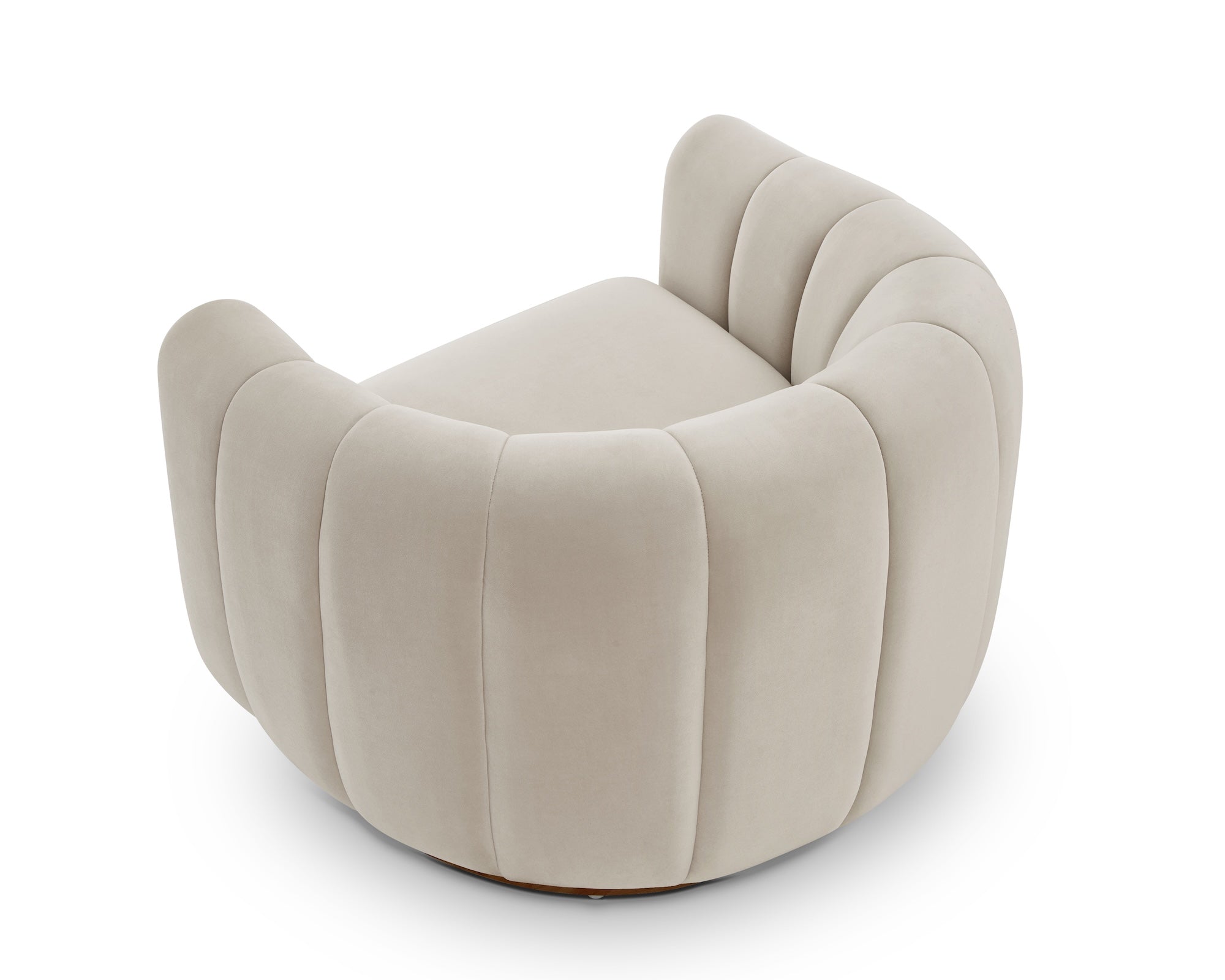 Liang & Eimil Arles Occasional Chair – Melbourne Stone Velvet