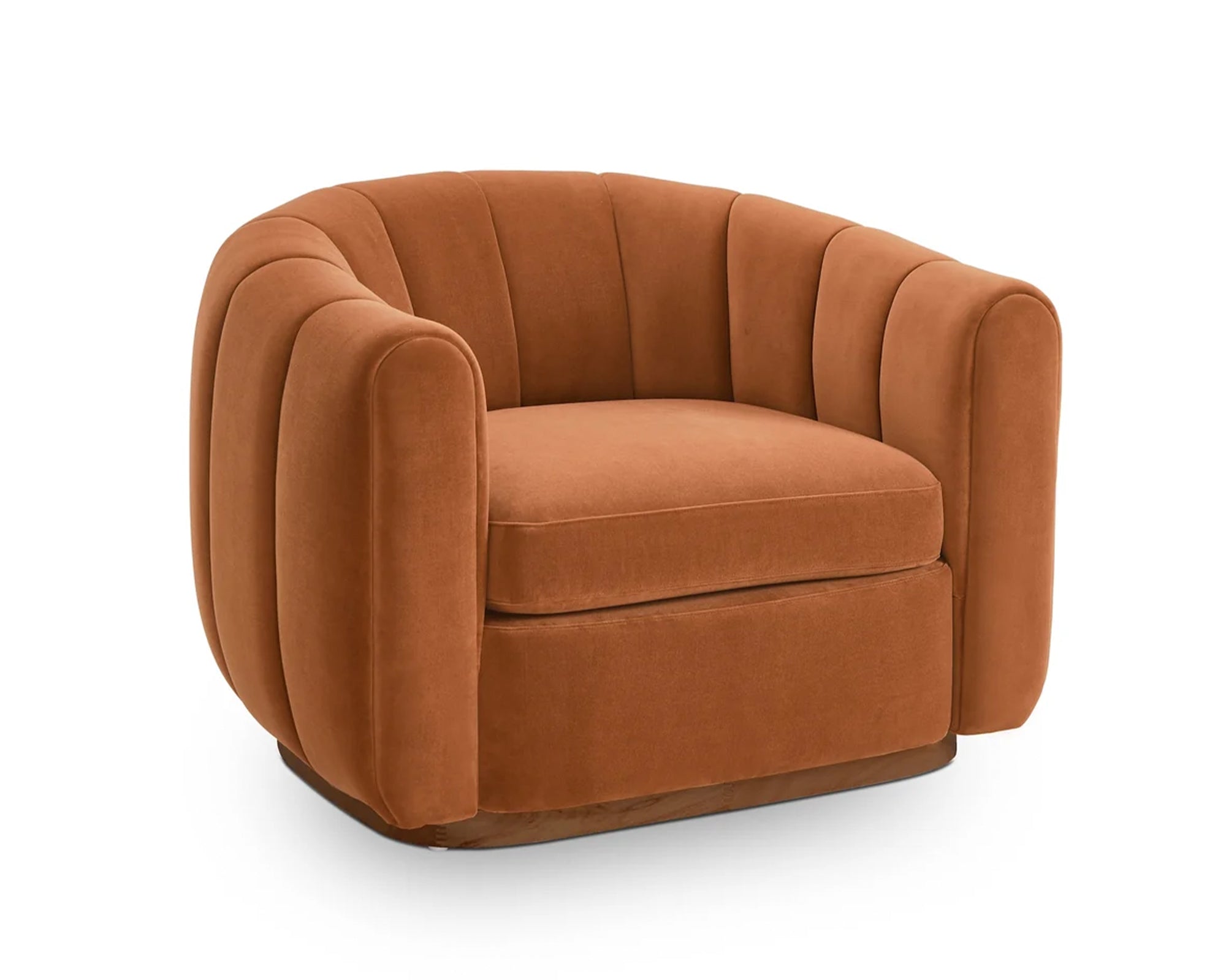 Liang & Eimil Arles Occasional Chair – Melbourne Clay Velvet