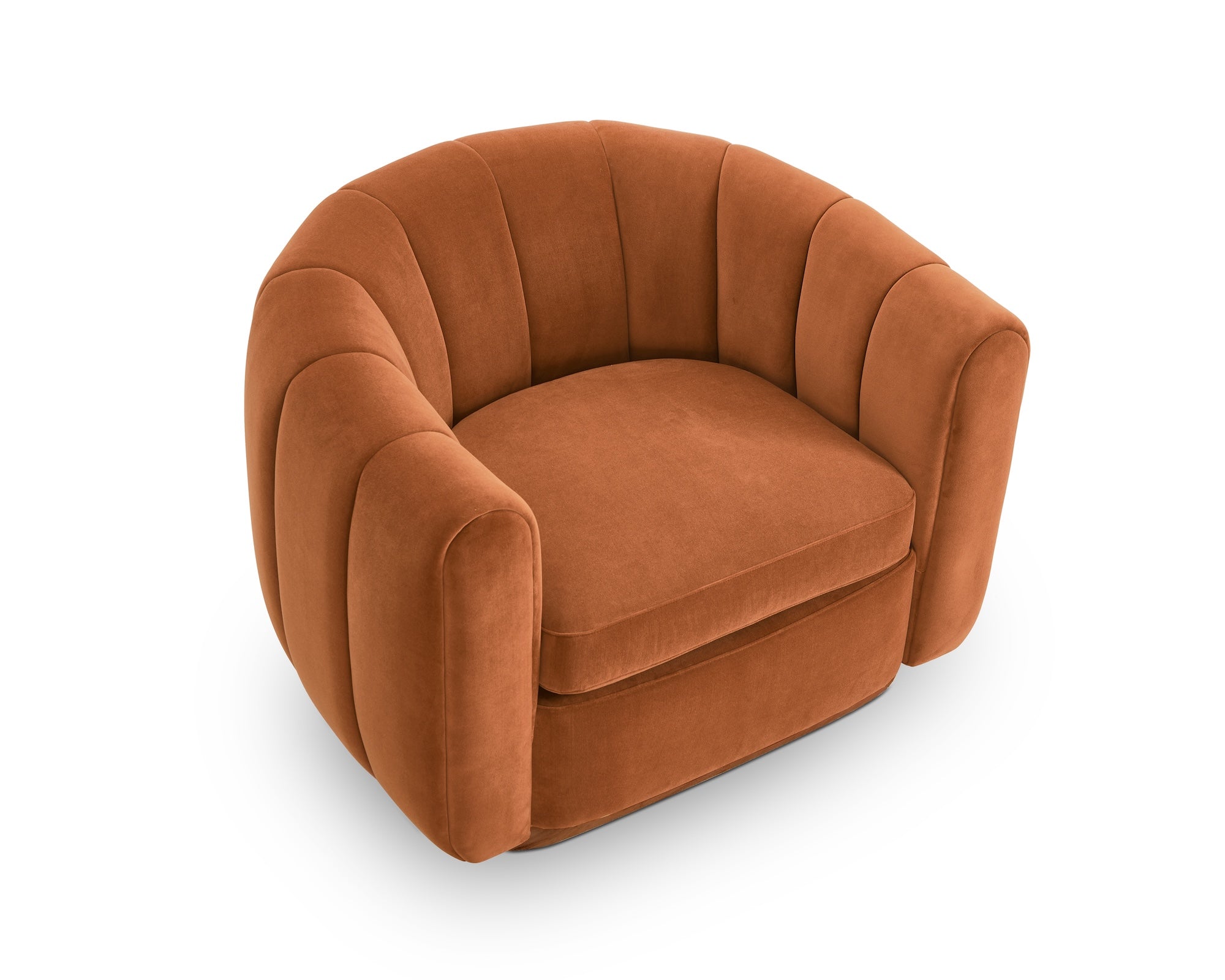Liang & Eimil Arles Occasional Chair – Melbourne Clay Velvet