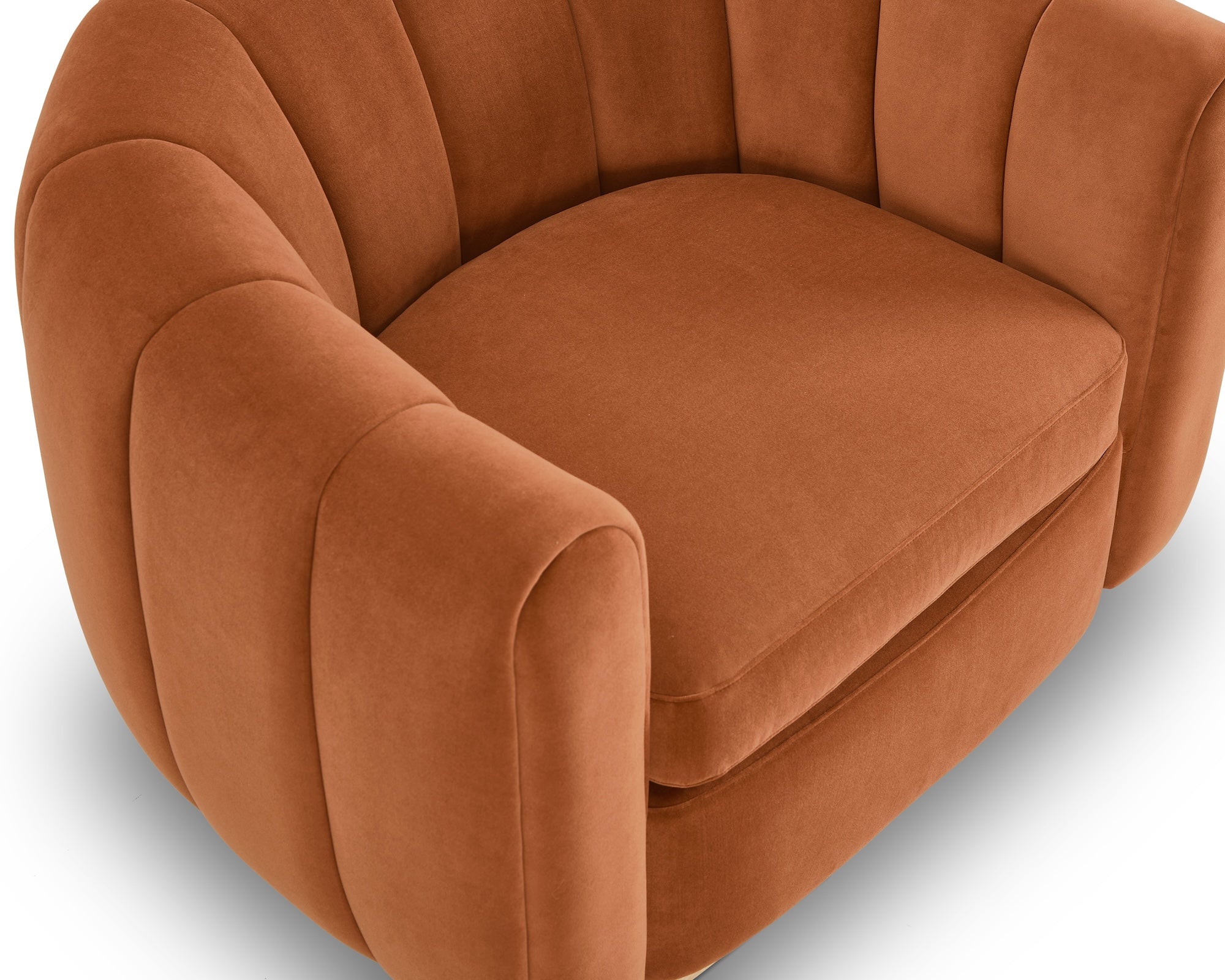 Liang & Eimil Arles Occasional Chair – Melbourne Clay Velvet