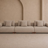 Liang & Eimil Cotto Modular Sofa – Middle One Seater Module – Amalfy Taupe Chenille