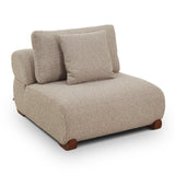 Liang & Eimil Cotto Modular Sofa – Middle One Seater Module – Amalfy Taupe Chenille