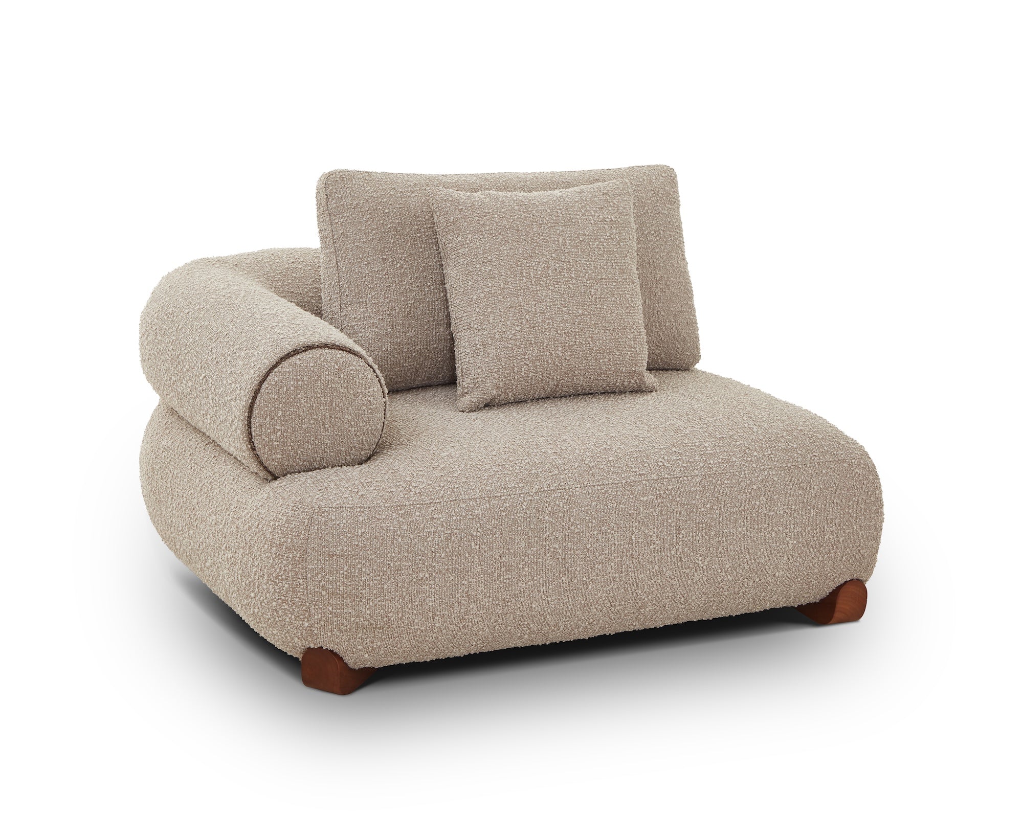 Liang & Eimil Cotto Modular Sofa – Right-hand Module – Amalfy Taupe Chenille