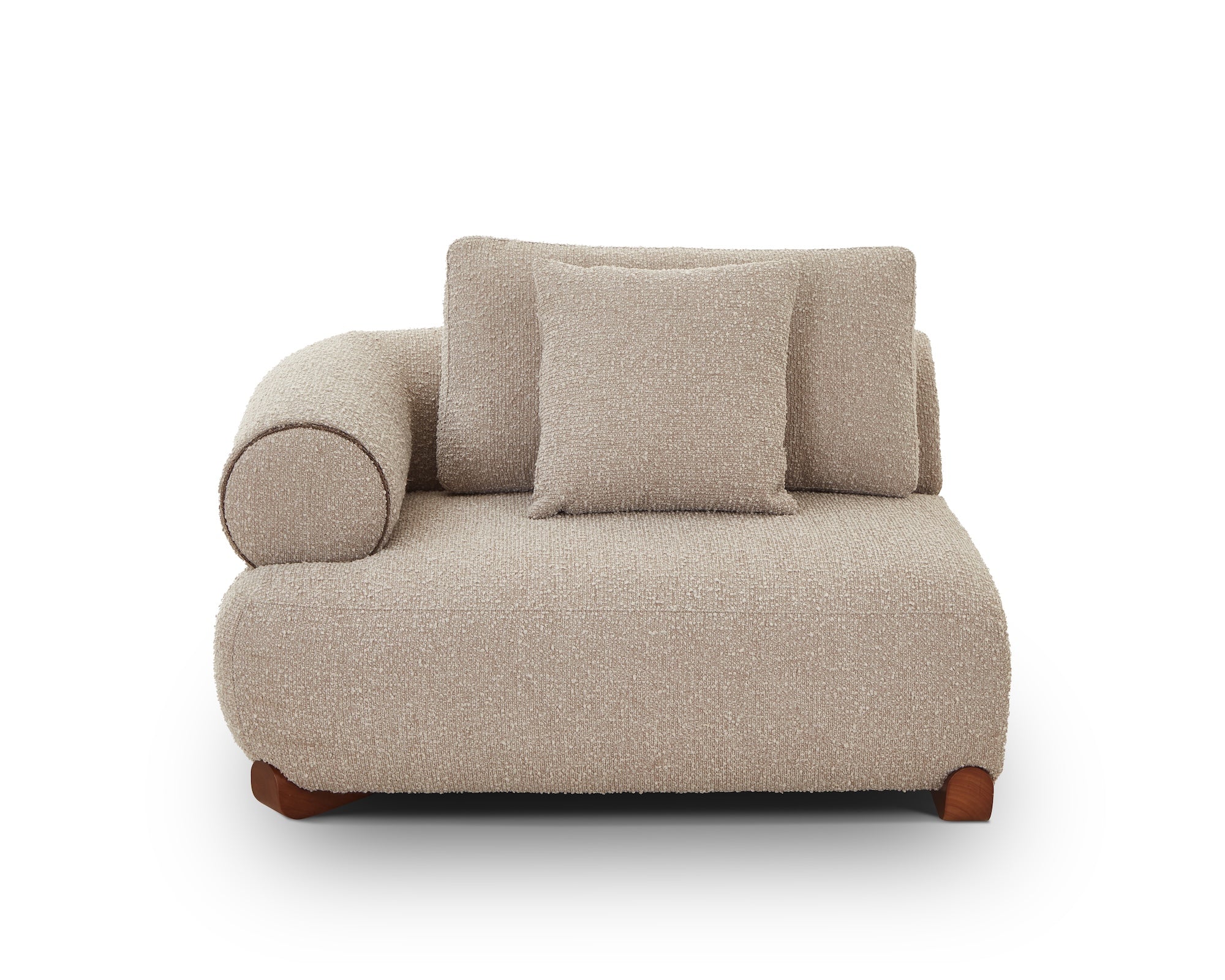 Liang & Eimil Cotto Modular Sofa – Right-hand Module – Amalfy Taupe Chenille