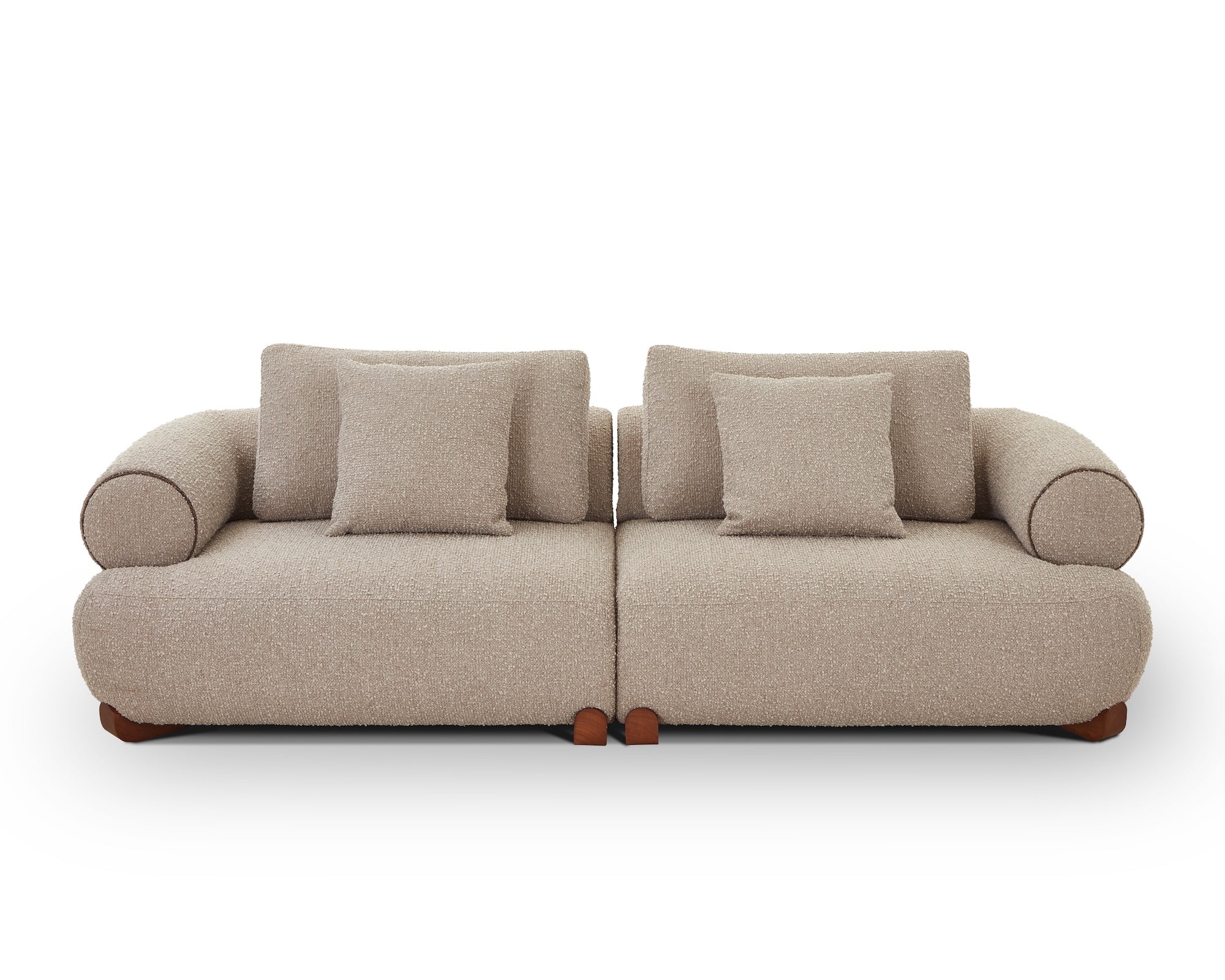 Liang & Eimil Cotto Modular Sofa – Right-hand Module – Amalfy Taupe Chenille