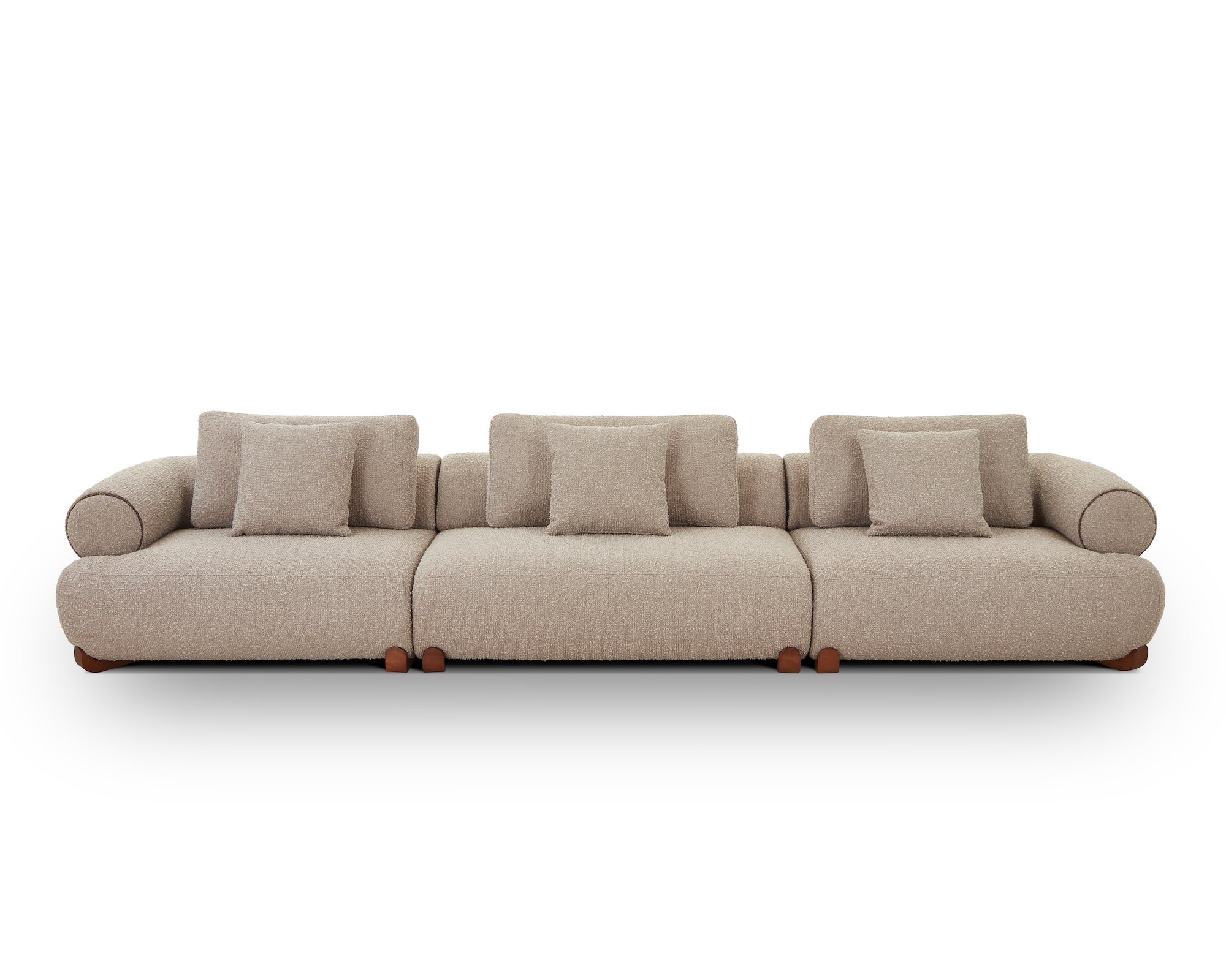 Liang & Eimil Cotto Modular Sofa – Right-hand Module – Amalfy Taupe Chenille