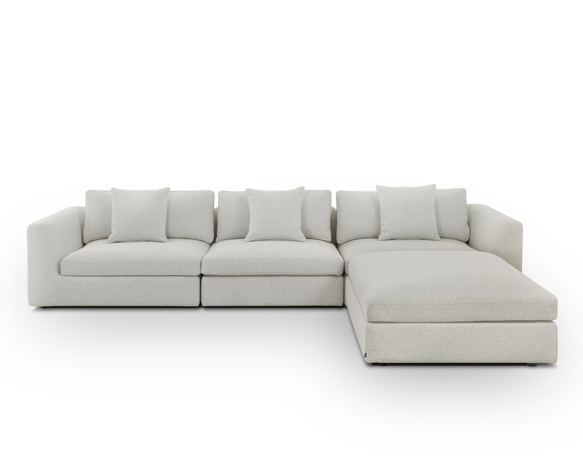 Liang & Eimil Nuova Modular Sofa – Ottoman Module – Capella Ivory