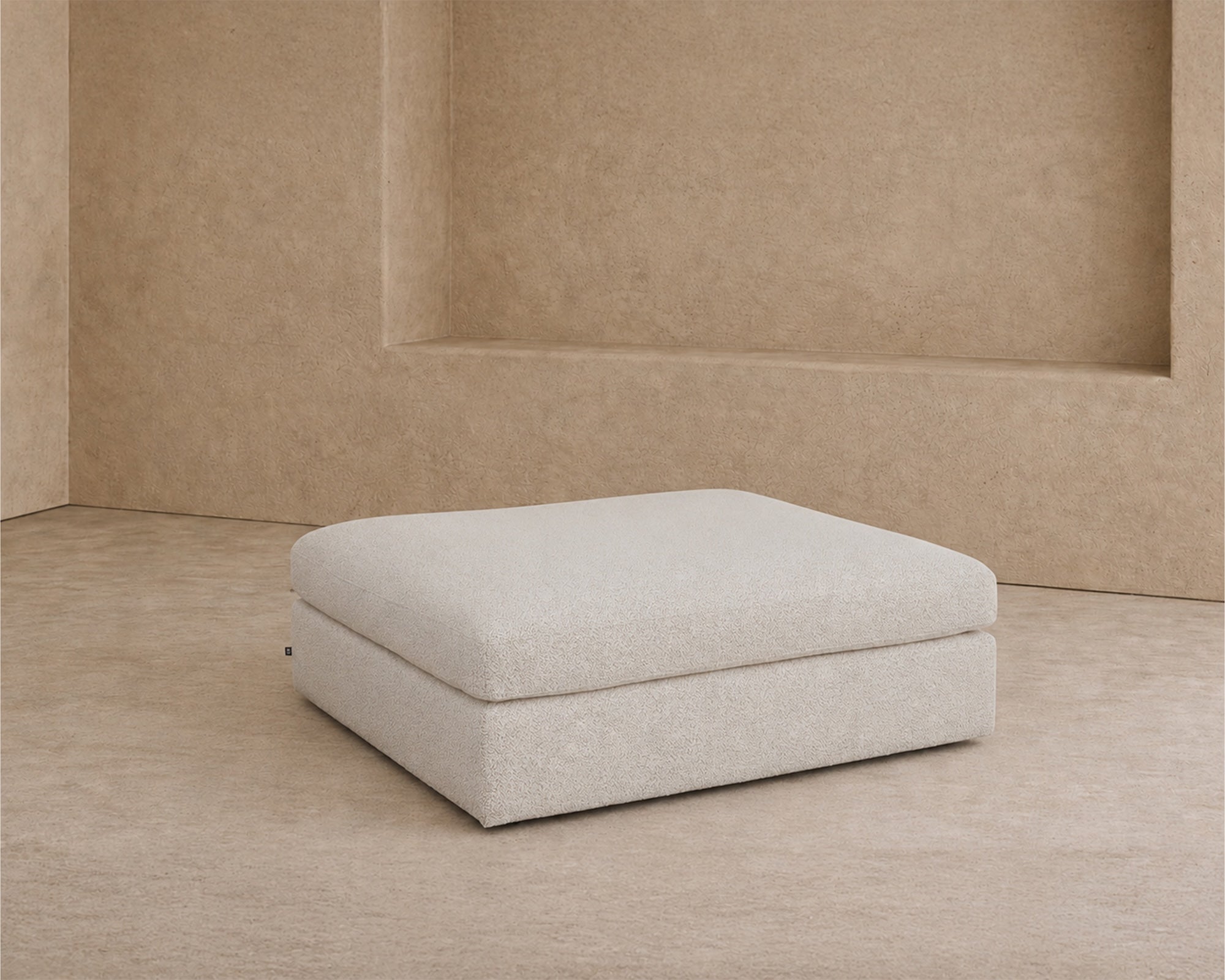 Liang & Eimil Nuova Modular Sofa – Ottoman Module – Capella Ivory