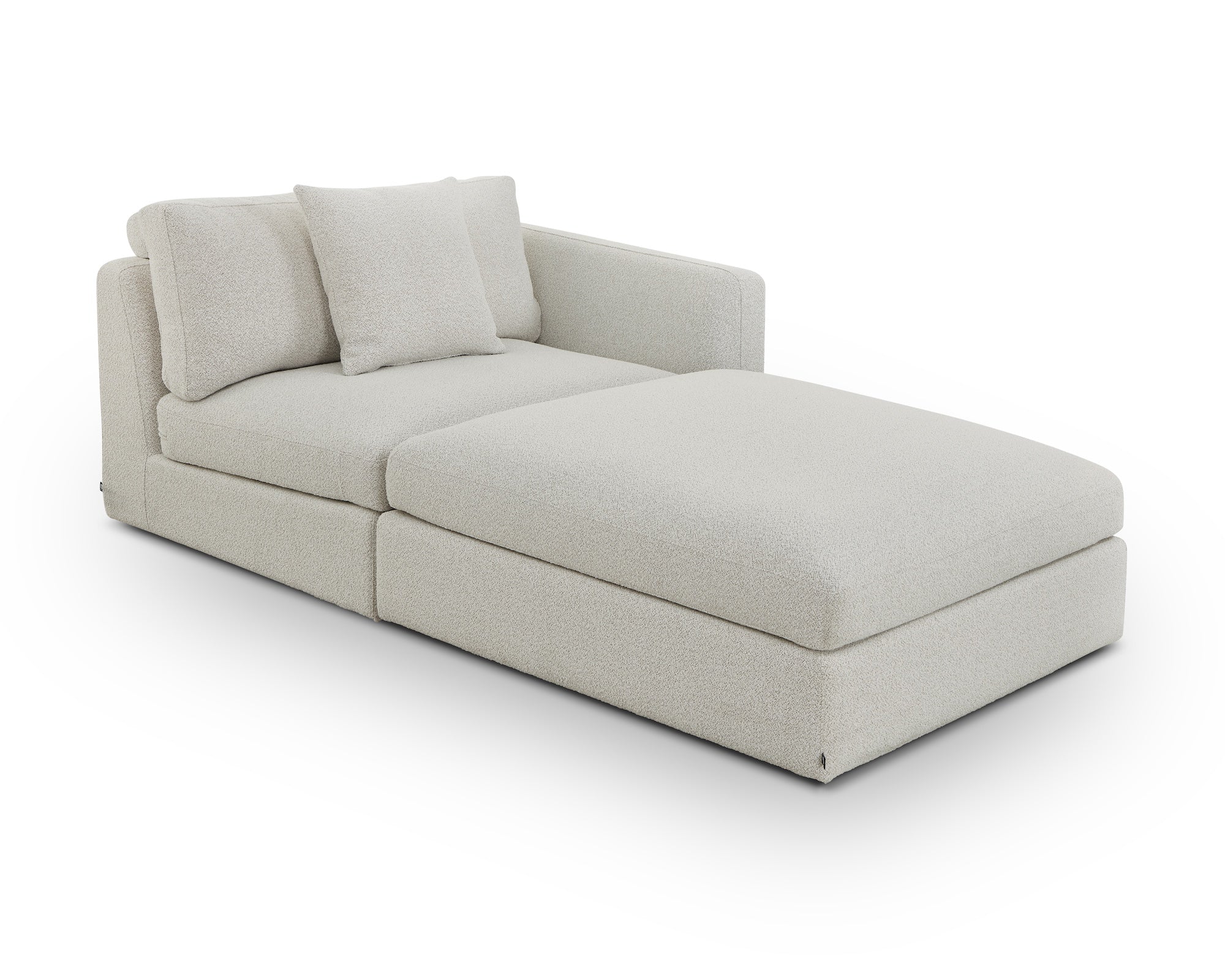 Liang & Eimil Nuova Modular Sofa – Ottoman Module – Capella Ivory