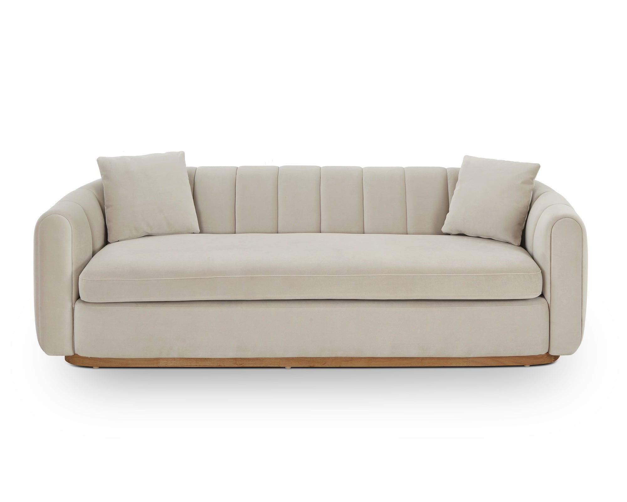 Liang & Eimil Arles 3 Seater Sofa – Melbourne Stone Velvet
