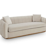 Liang & Eimil Arles 3 Seater Sofa – Melbourne Stone Velvet