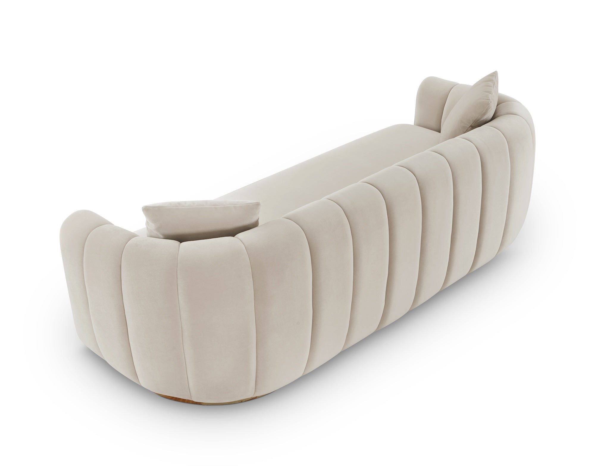 Liang & Eimil Arles 3 Seater Sofa – Melbourne Stone Velvet