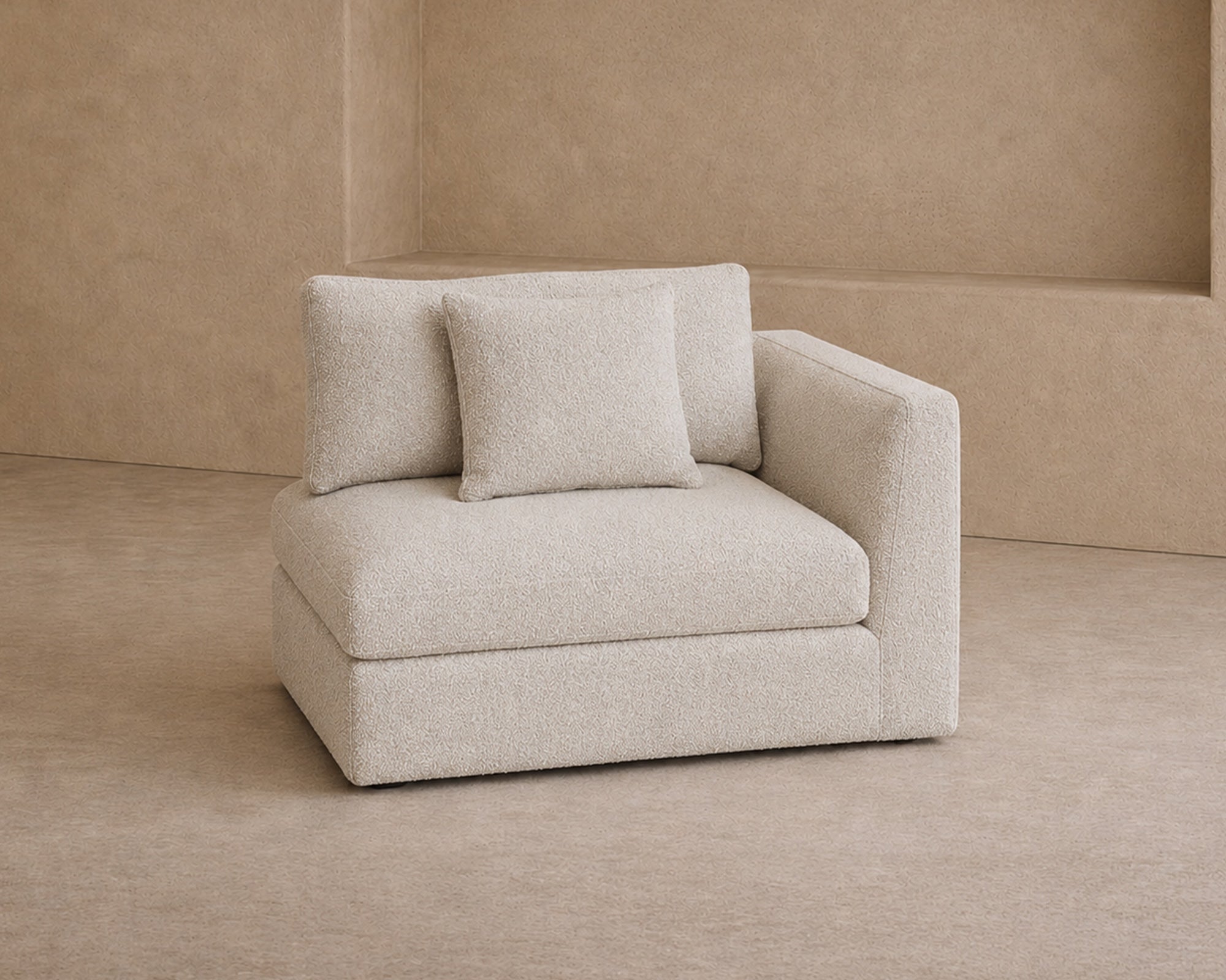 Liang & Eimil Nuova Modular Sofa – Left-hand Module – Capella Ivory