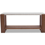 Liang & Eimil Calla Console Table – Beige & Mid Brown