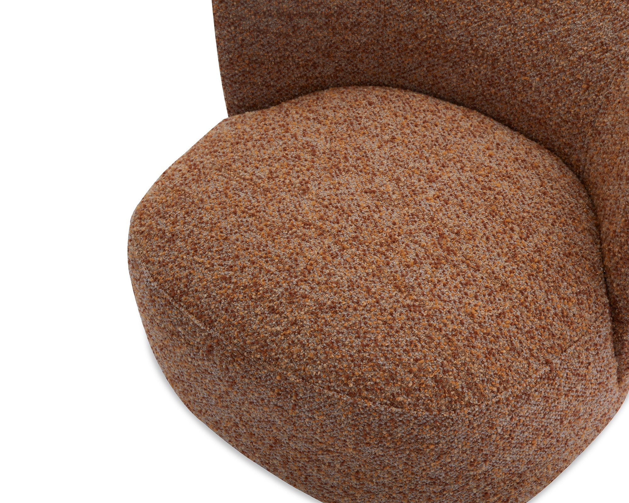 Liang & Eimil Bruno Swivel Occasional Chair – Norfolk Brown & Mid Brown
