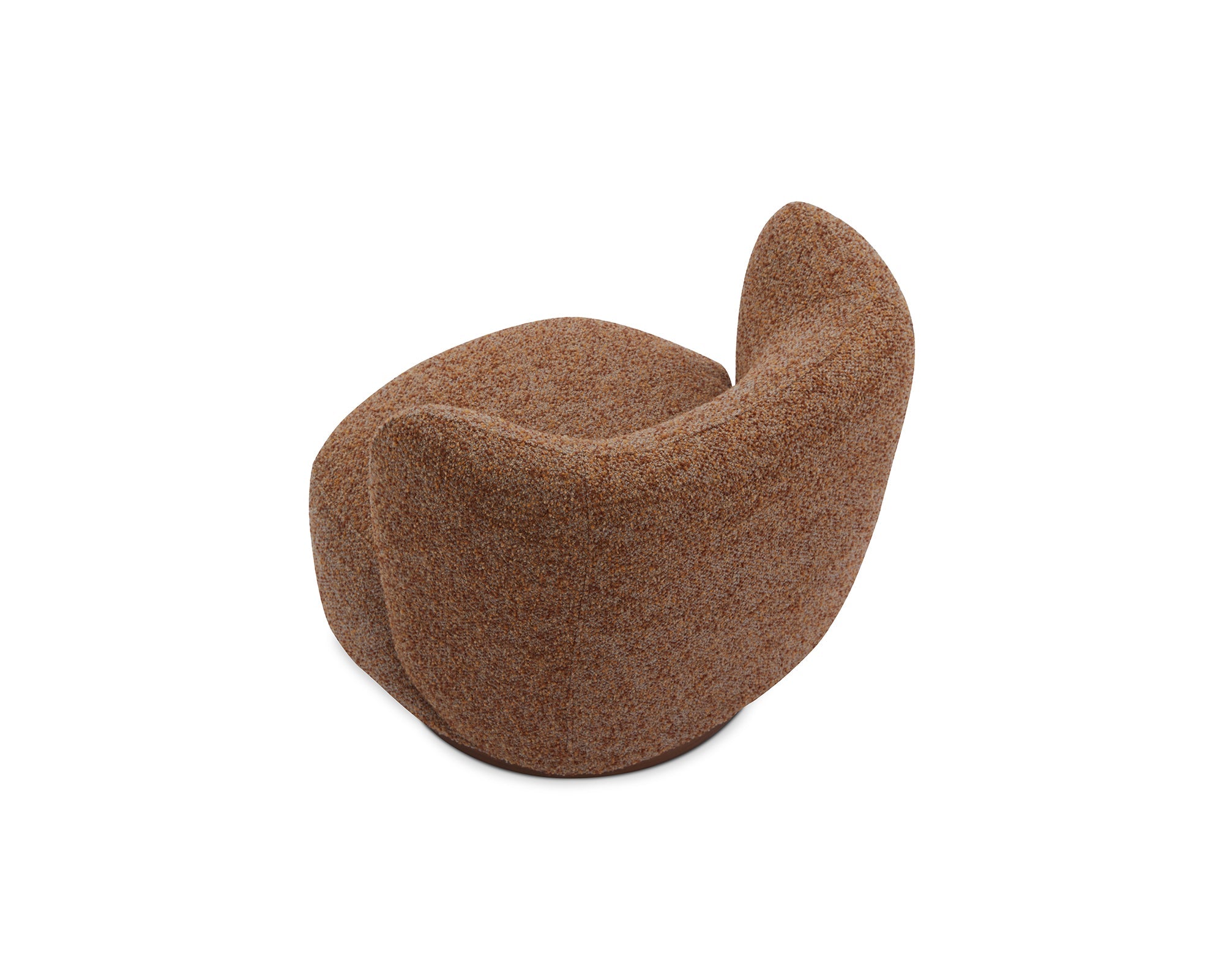 Liang & Eimil Bruno Swivel Occasional Chair – Norfolk Brown & Mid Brown