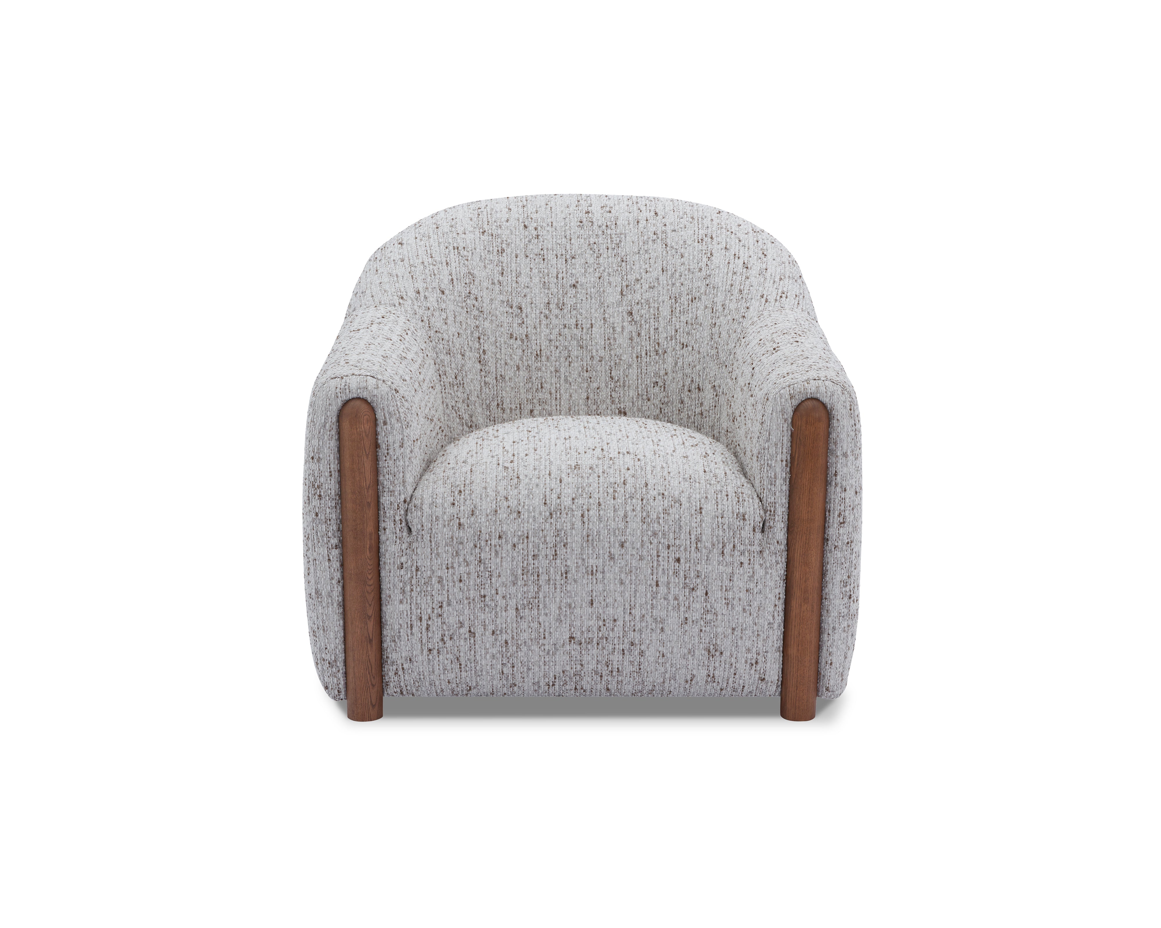 Liang & Eimil Nema Occasional Chair – Norfolk Wheat & Mid Brown