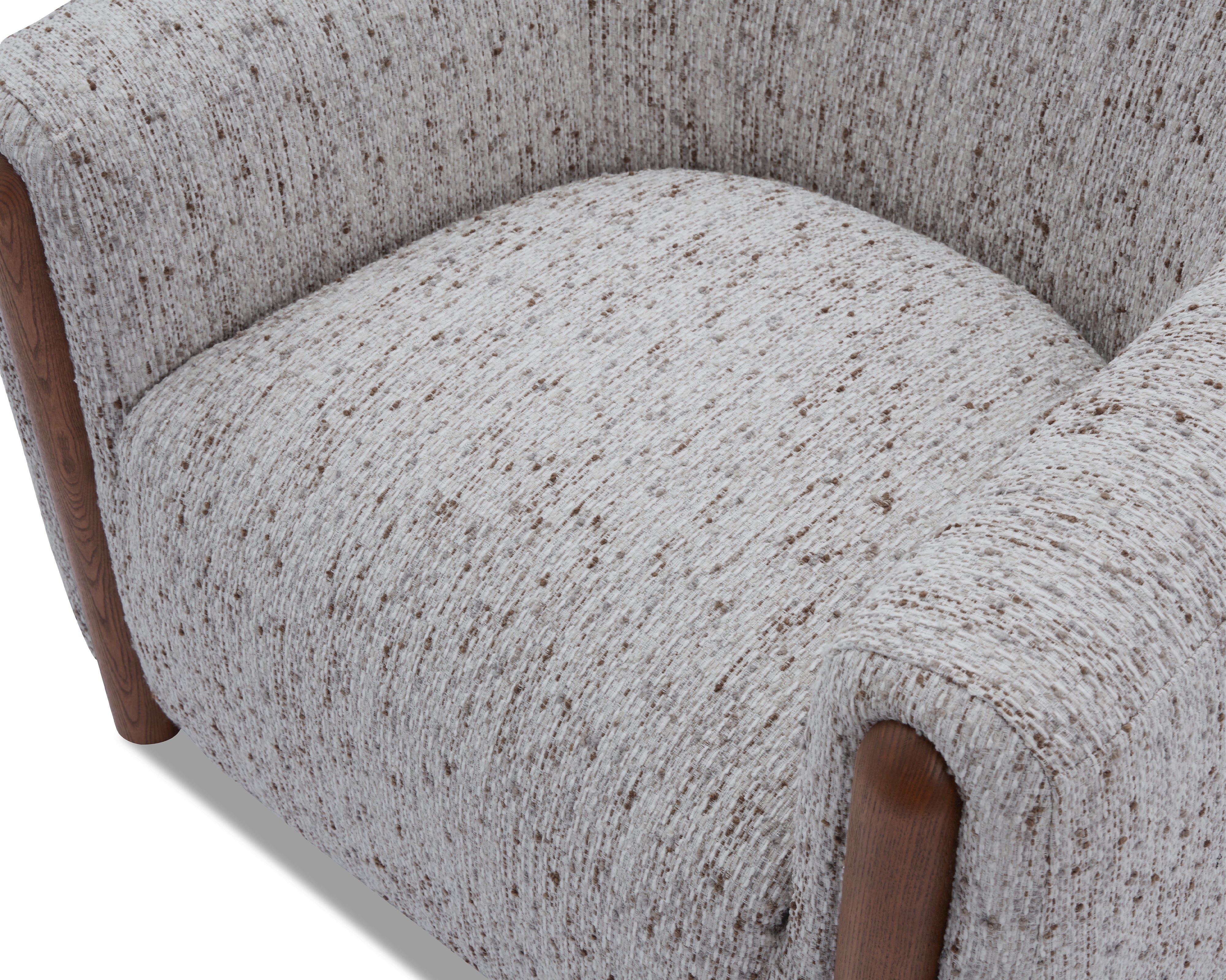Liang & Eimil Nema Occasional Chair – Norfolk Wheat & Mid Brown