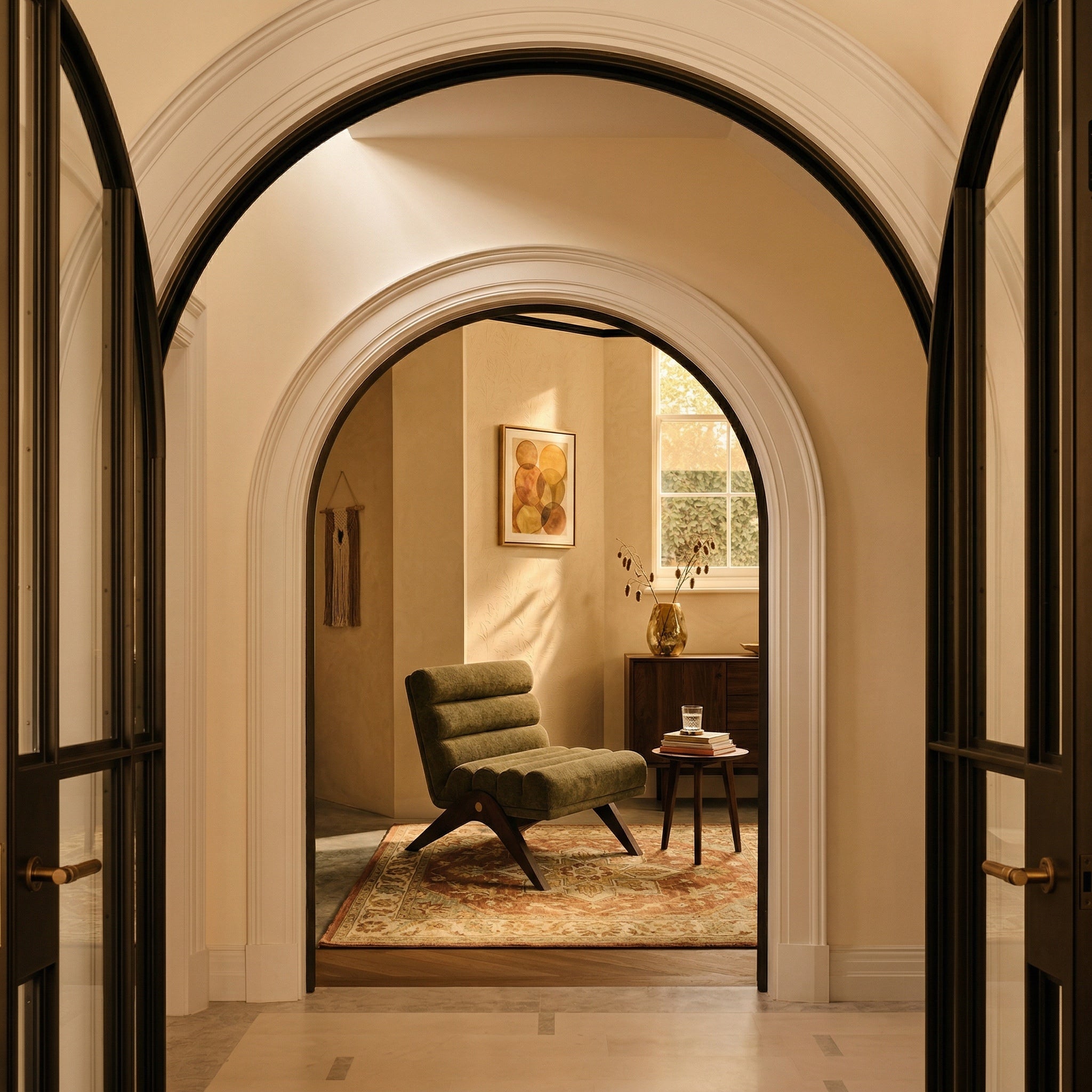 Liang & Eimil Charles Occasional Chair – Kenia Moss