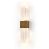 Liang & Eimil Bravura IP44 Wall Light - Acrylic and Brushed Brass