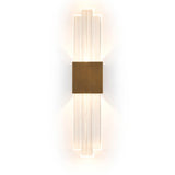 Liang & Eimil Bravura IP44 Wall Light - Acrylic and Brushed Brass