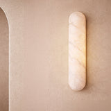 Liang & Eimil Alura IP44 Wall Light - Alabaster and Brushed Brass