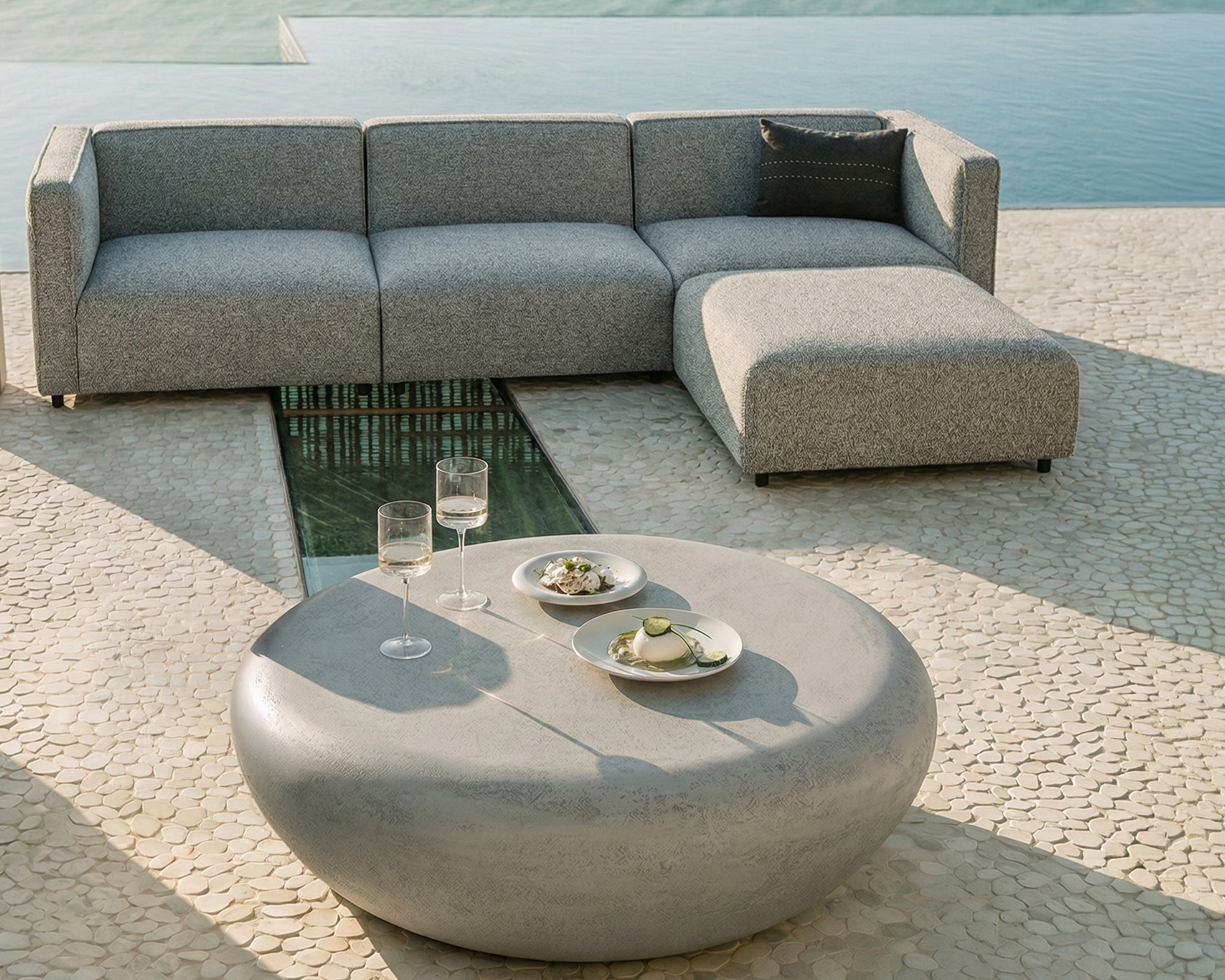 Liang & Eimil Lombok Coffee Table – Limestone