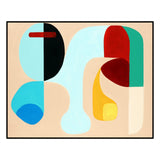 Liang & Eimil Polychrome Expression Oil Painting on Canvas